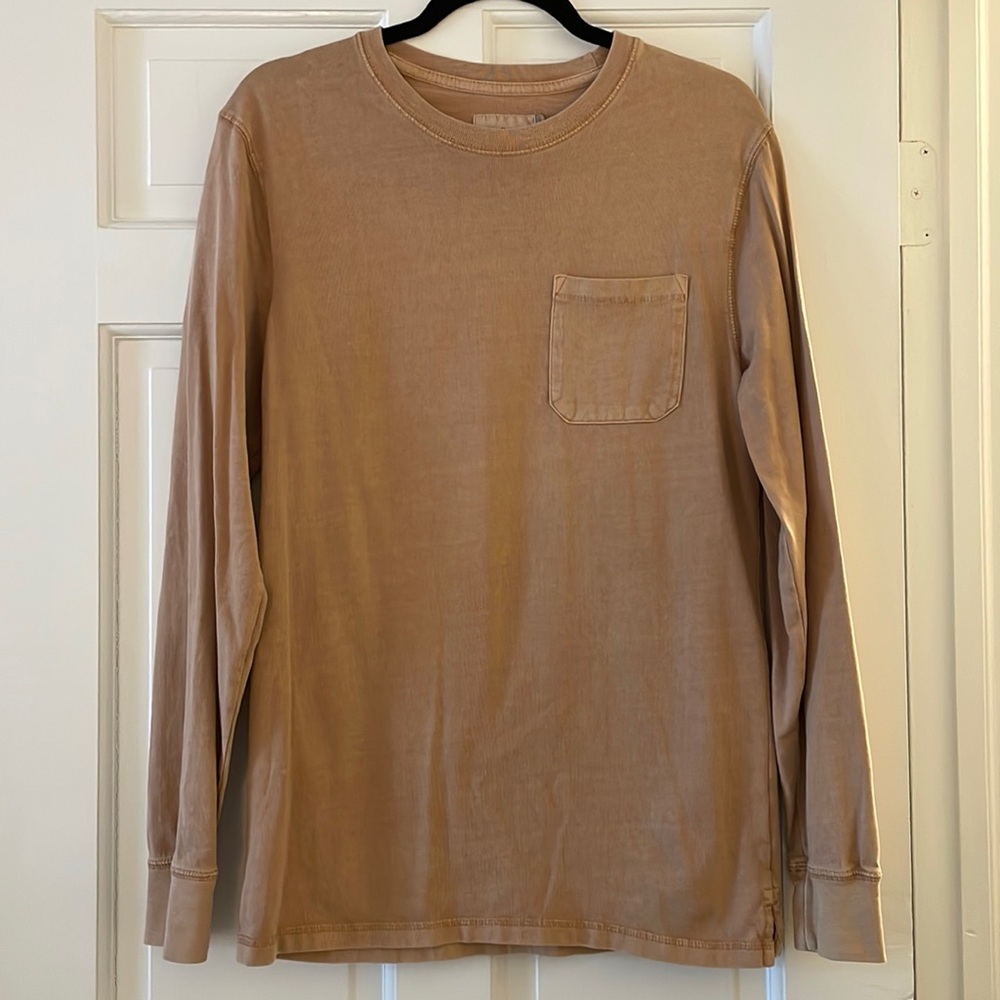 Camel Long Sleeve Tee